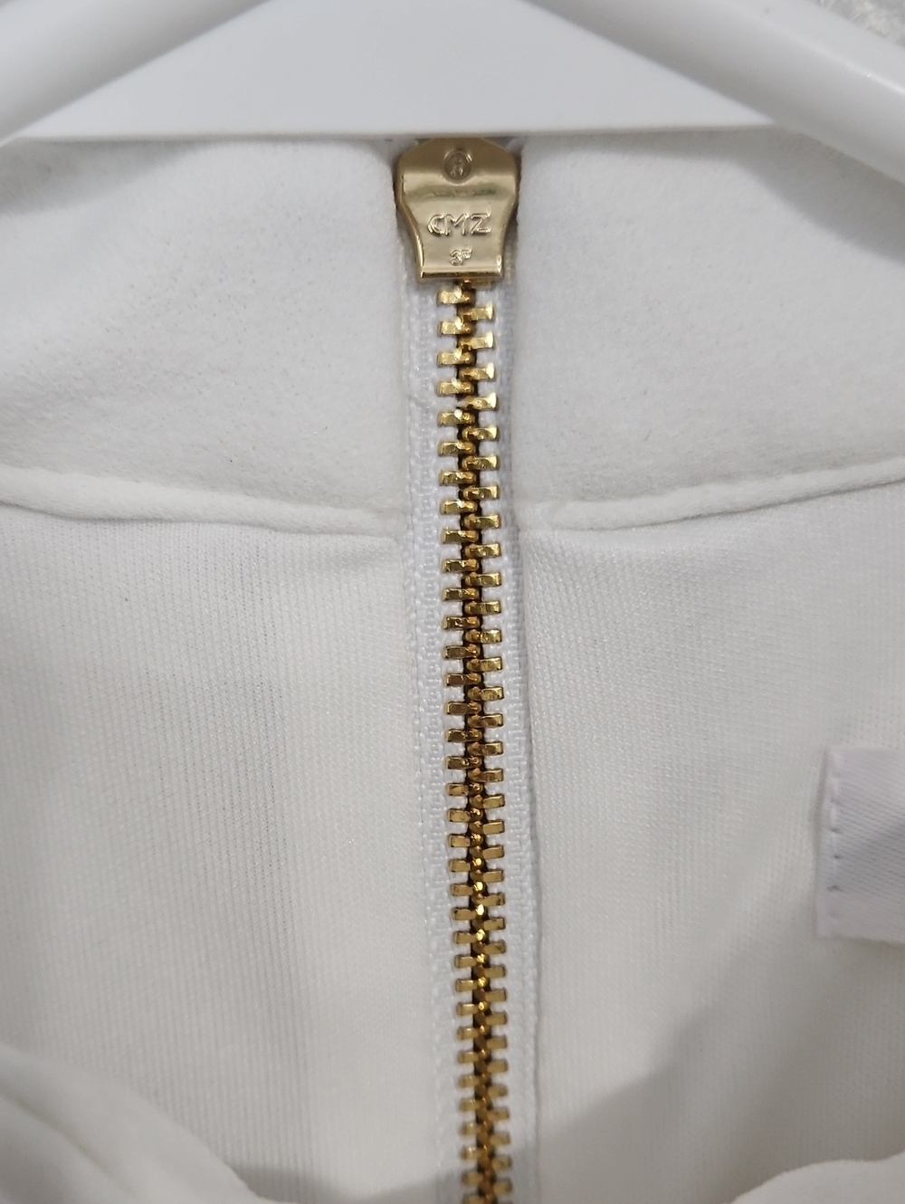 Calvin Klein White Sleeveless Midi Dress with Neck Tie - Picture 5 of 9